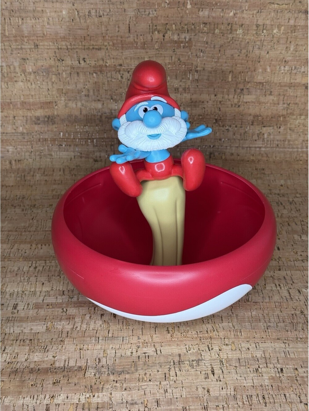 Smurfs Movie 2025 Regal Cinema PAPA SMURF Mushroom Popcorn Bucket